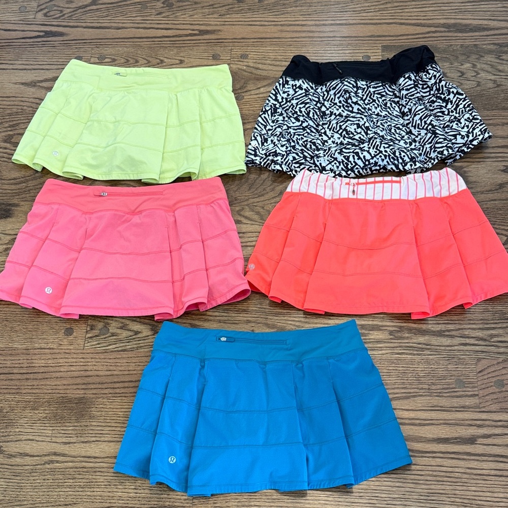 lululemon athletica Women's Skirts - Black, Turquoise, Pink, Coral, Blue